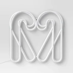 LED Animated Christmas Neon Candy Canes Forming Heart Hangable Sign White/Red - Wondershop™ -Christmas Sale Store GUEST c8e9f3e1 815a 4097 ad0b d06eaaccf39d