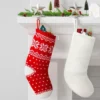 21" Christmas Red Fair Isle Stocking - Wondershop™ -Christmas Sale Store GUEST cb3cf10c 331a 48ea b46f e50528bd12f3