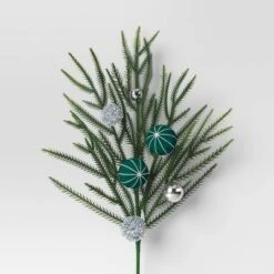 4ct Christmas Greenery Picks Green/Silver Decorative Balls - Wondershop™ 3 4ct Christmas Greenery Picks Green/Silver Decorative Balls - Wondershop™ -Christmas Sale Store GUEST cb9a9c5a 966b 4de5 99ac 2563e2f0b253
