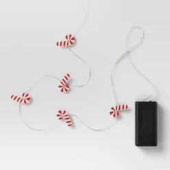 20ct LED Battery Operated Christmas Candy Cane Dew Drop Lights Warm White With Silver Wire - Wondershop™ -Christmas Sale Store GUEST d8a4eed2 ffc8 42a3 b166 65078471bd53