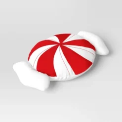 28" Christmas Peppermint Shaped Pillow Red/White - Wondershop™ -Christmas Sale Store GUEST daaa4d18 29a3 445a 875a 4feff6f2e64e