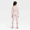 Kids' "Let It Snow" Fair Isle Cozy Knit Long Sleeve Shirt And Pants Holiday Matching Family Pajama Set - Wondershop™ Cream -Christmas Sale Store GUEST dbfffe50 8e4e 4e80 bee4 ed159667b407
