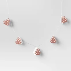 8ct LED Battery Operated Christmas Gingerbread Houses Novelty String Lights Warm White With Clear Wire - Wondershop™ -Christmas Sale Store GUEST dc10ce8b a491 4e59 9332 09aa51458213