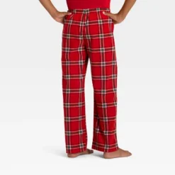Kids' Plaid Microfleece Holiday Matching Family Pajama Pants - Wondershop™ Red -Christmas Sale Store GUEST ddd87331 8687 47b4 98d3 d3c677c659d4