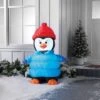 3'x4' Christmas Indoor/Outdoor Lighted Inflatable Penguin In Puffer Jacket - Wondershop™ -Christmas Sale Store GUEST df2b26f2 8499 40b7 b610 e9cec9e32e7f