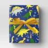 30” 125 Sq Ft Christmas Roll Wrap Dinosaurs On Blue - Wondershop™ -Christmas Sale Store GUEST dfac0f40 ad98 49fc a4c6 d22206c192ff