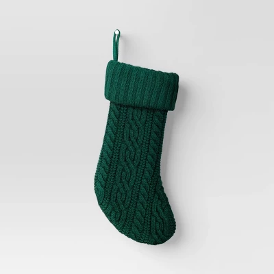 20" Cable Knit Christmas Stocking - Wondershop™ 6 20" Cable Knit Christmas Stocking - Wondershop™ - Image 6
