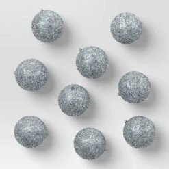 9pc Tinsel Ball Christmas Tree Ornament Set - Wondershop™ -Christmas Sale Store GUEST e12e2925 9c1c 41cf a7fa fe407c992bdc