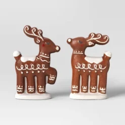 2pk Christmas Ceramic Gingerbread Decor - Wondershop™ -Christmas Sale Store GUEST e1639aff e172 47b1 a556 85dc2799d61a