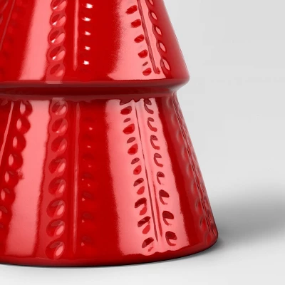 10" Ceramic Tree Shaped Christmas Decor - Wondershop™ 2 10" Ceramic Tree Shaped Christmas Decor - Wondershop™ - Image 2