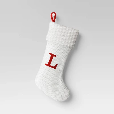 Knit Monogram Christmas Stocking White - Wondershop™ 14 Knit Monogram Christmas Stocking White - Wondershop™ - Image 14