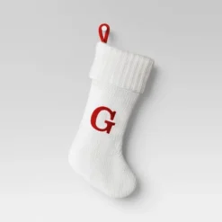 Knit Monogram Christmas Stocking White - Wondershop™ 28 Knit Monogram Christmas Stocking White - Wondershop™ -Christmas Sale Store GUEST ec158aec c24e 4ec9 97f6 a6c2551e043c