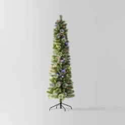 Pre-lit Slim Virginia Pine Artificial Christmas Tree Dual Color LED Lights - Wondershop™ -Christmas Sale Store GUEST ec9fb742 367f 44e3 9783 75c43ca32d06