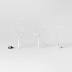 3pc Christmas LED Neon Star Novelty Pathway Marker - Wondershop™ -Christmas Sale Store GUEST edec7f22 9afb 4cd5 a47b f1d85a8d166e