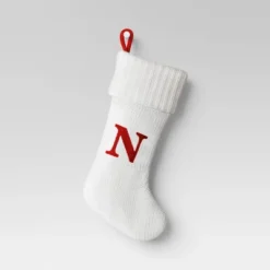 Knit Monogram Christmas Stocking White - Wondershop™ 35 Knit Monogram Christmas Stocking White - Wondershop™ -Christmas Sale Store GUEST eecef5bb a9a9 4cf4 88f3 b7bb49d062fa