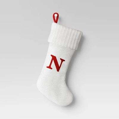 Knit Monogram Christmas Stocking White - Wondershop™ 16 Knit Monogram Christmas Stocking White - Wondershop™ - Image 16