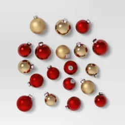 42ct Round Glass Christmas Tree Ornament Set - Wondershop™ 8 42ct Round Glass Christmas Tree Ornament Set - Wondershop™ -Christmas Sale Store GUEST f4481f1d c5f6 499c b280 03e2928c356a