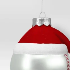 4" Christmas Glass Baseball With Hat Ornament - Wondershop™ -Christmas Sale Store GUEST f47267ff cfea 48f5 9191 39b0e68d562b