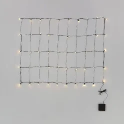 3'x4' 50ct Solar LED Christmas Net Lights With Green Wire - Wondershop™ -Christmas Sale Store GUEST f4e5ec41 5bc0 43ce 875d cc2b29901ab3