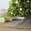 48" Faux Fur Christmas Tree Skirt Gray - Wondershop™ -Christmas Sale Store GUEST f5e4356d 6062 4a99 b795 4015fa95f2d9