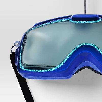 Christmas Glass Ski Goggles Ornament - Wondershop™ 2 Christmas Glass Ski Goggles Ornament - Wondershop™ - Image 2