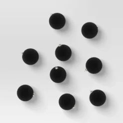 9ct 80mm Christmas Flocked Ball Ornament Set - Wondershop™ -Christmas Sale Store GUEST f74e5f94 b5e2 43fb 8249 7a2fe3728b85