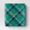 40" 125 Sq Ft Christmas Roll Wrap Green/Blue Plaid - Wondershop™ 5 40" 125 Sq Ft Christmas Roll Wrap Green/Blue Plaid - Wondershop™ -Christmas Sale Store GUEST f8a59b85 e6df 4a99 82eb 52de3ecce612