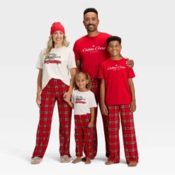 Kids' Plaid Microfleece Holiday Matching Family Pajama Pants - Wondershop™ Red -Christmas Sale Store GUEST f8d441c8 7424 4ee6 bcfd bcd59a7dfece 3