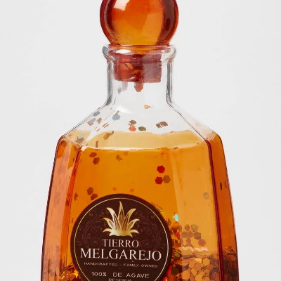 Glass Tequila Bottle Christmas Tree Ornament Orange - Wondershop™ 2 Glass Tequila Bottle Christmas Tree Ornament Orange - Wondershop™ - Image 2