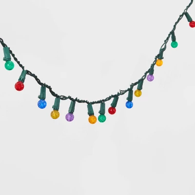 150ct LED Faceted Sphere Christmas String Lights Spool With Green Wire - Wondershop™ 2 150ct LED Faceted Sphere Christmas String Lights Spool With Green Wire - Wondershop™ - Image 2