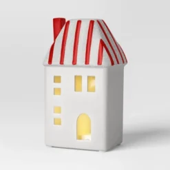 6.25" Christmas Lit Ceramic House - Wondershop™ -Christmas Sale Store GUEST fe6fd2e7 0151 4620 9179 1649121068ad